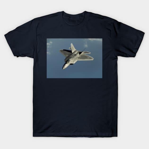 F22 Raptor T-Shirt by Aircraft.Lover